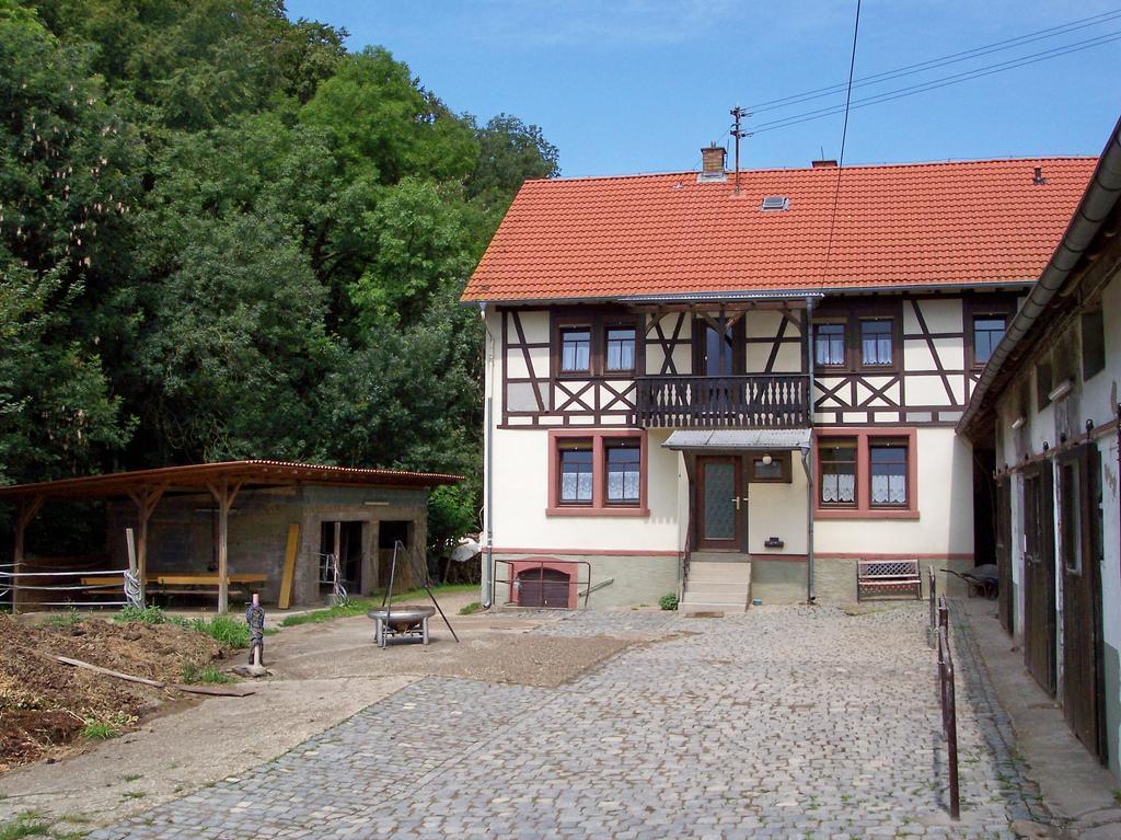 Pferdehof Und Wanderreitstation Doersam Vila Mörlenbach Exterior foto